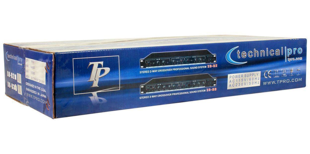 3 Way Crossover with Subwoofer Output J4594