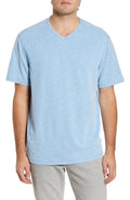 Large Picasso Blue V-Neck T-Shirt S705