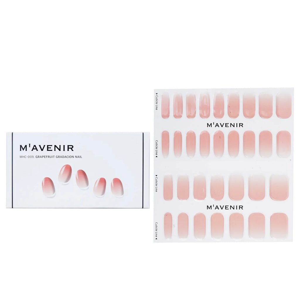 32pcs Pink Marble Nail Sticker C6948