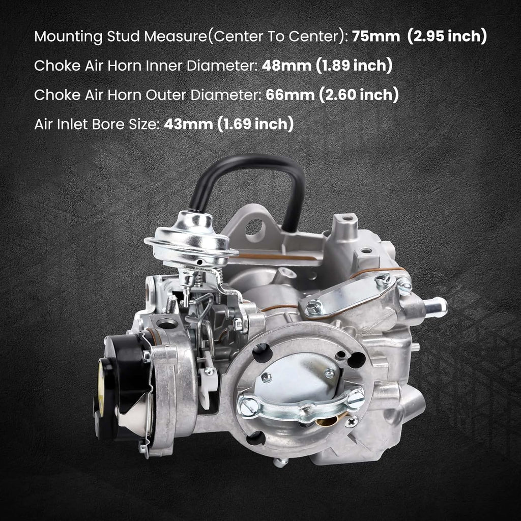 1-Barrel Carburetor for Ford 4.9L 300 Cu Engine, Automatic Choke X897290