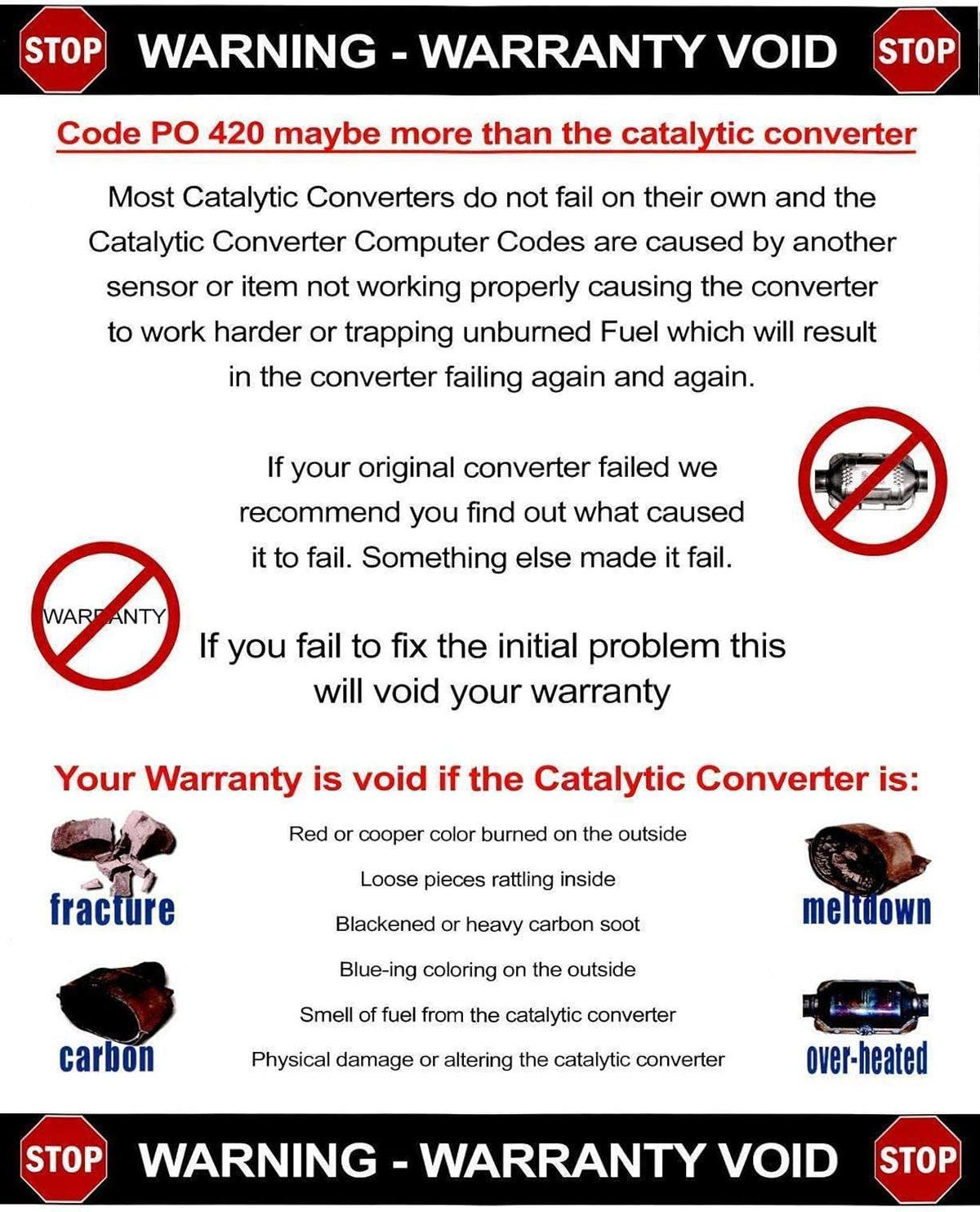 Engine Flex Pipe With Catalytic Converters N117