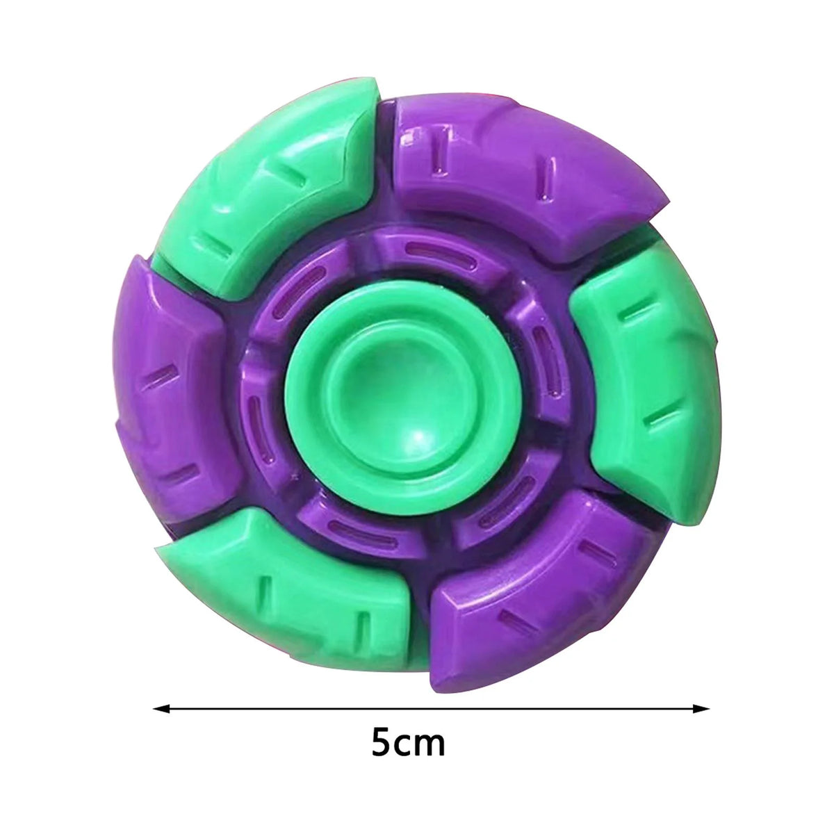 Colorful Plastic Fidget Spinner Toy J303446