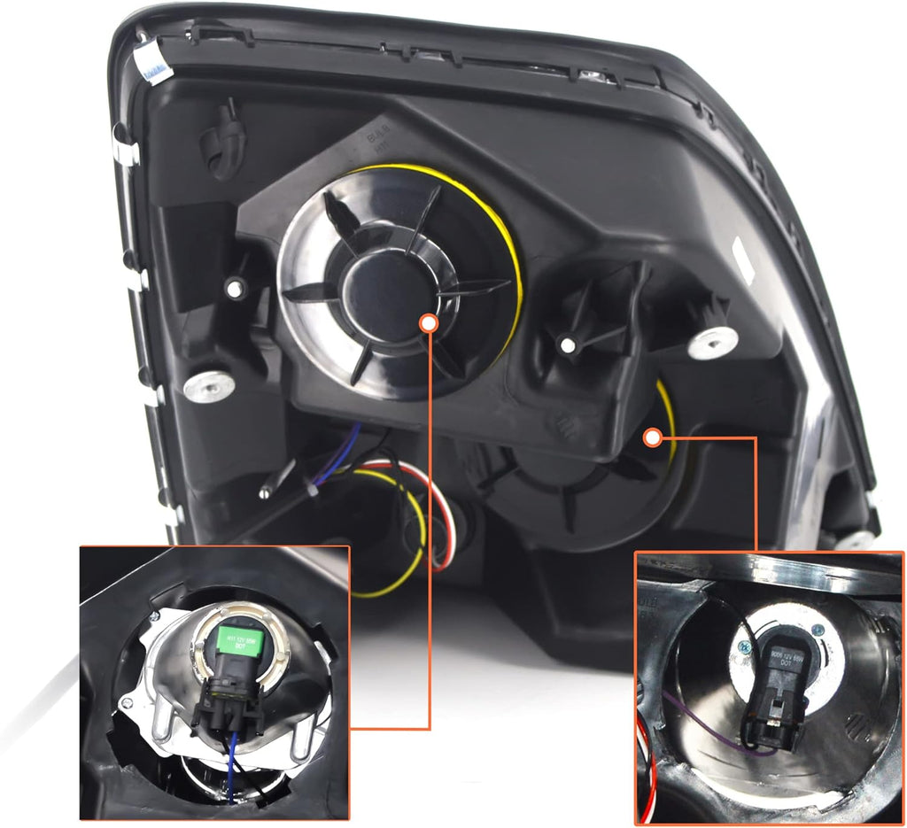Headlight Pair with Cabin Air Filters for Volvo VN/VNL U4097
