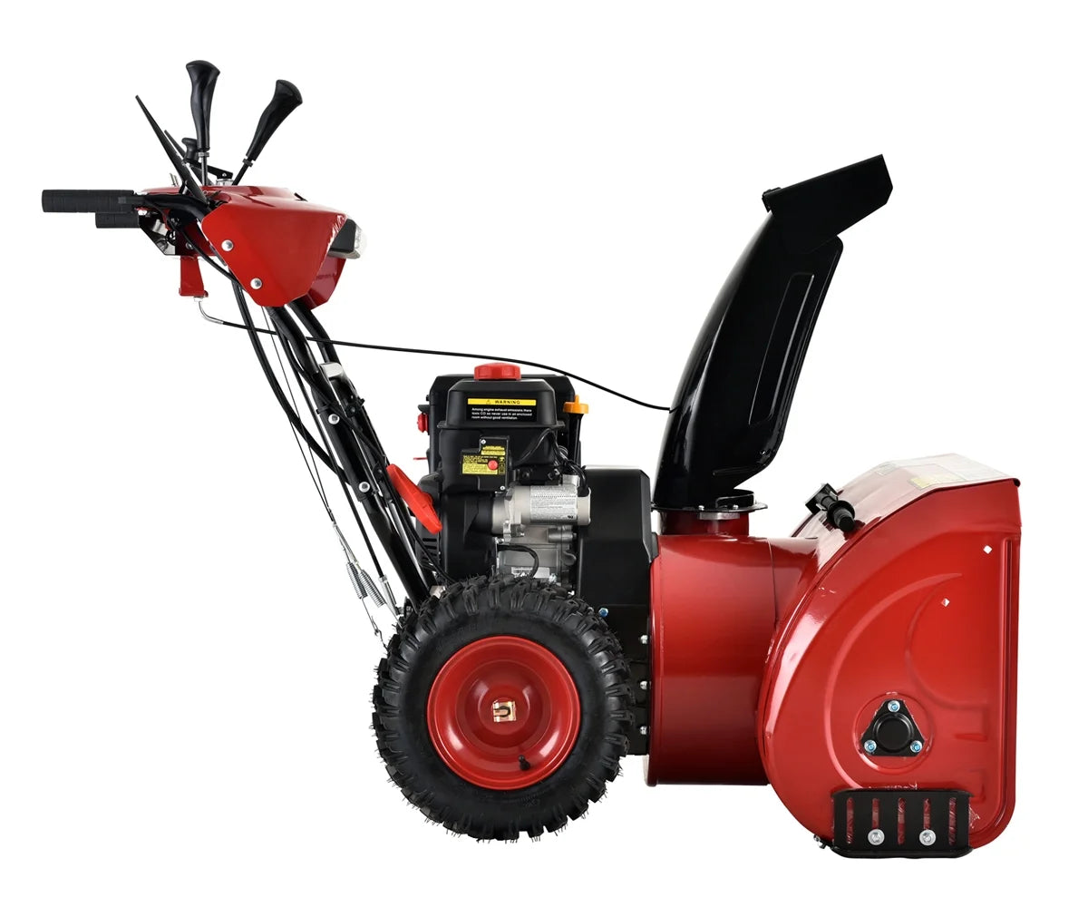 28 inch Two-Stage Electric Start Gas Snow Blower C9197