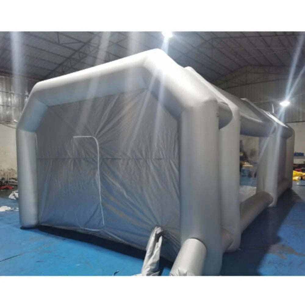 Inflatable Paint Spray Booth Work Tent Filter System 26*15*10Ft A740791