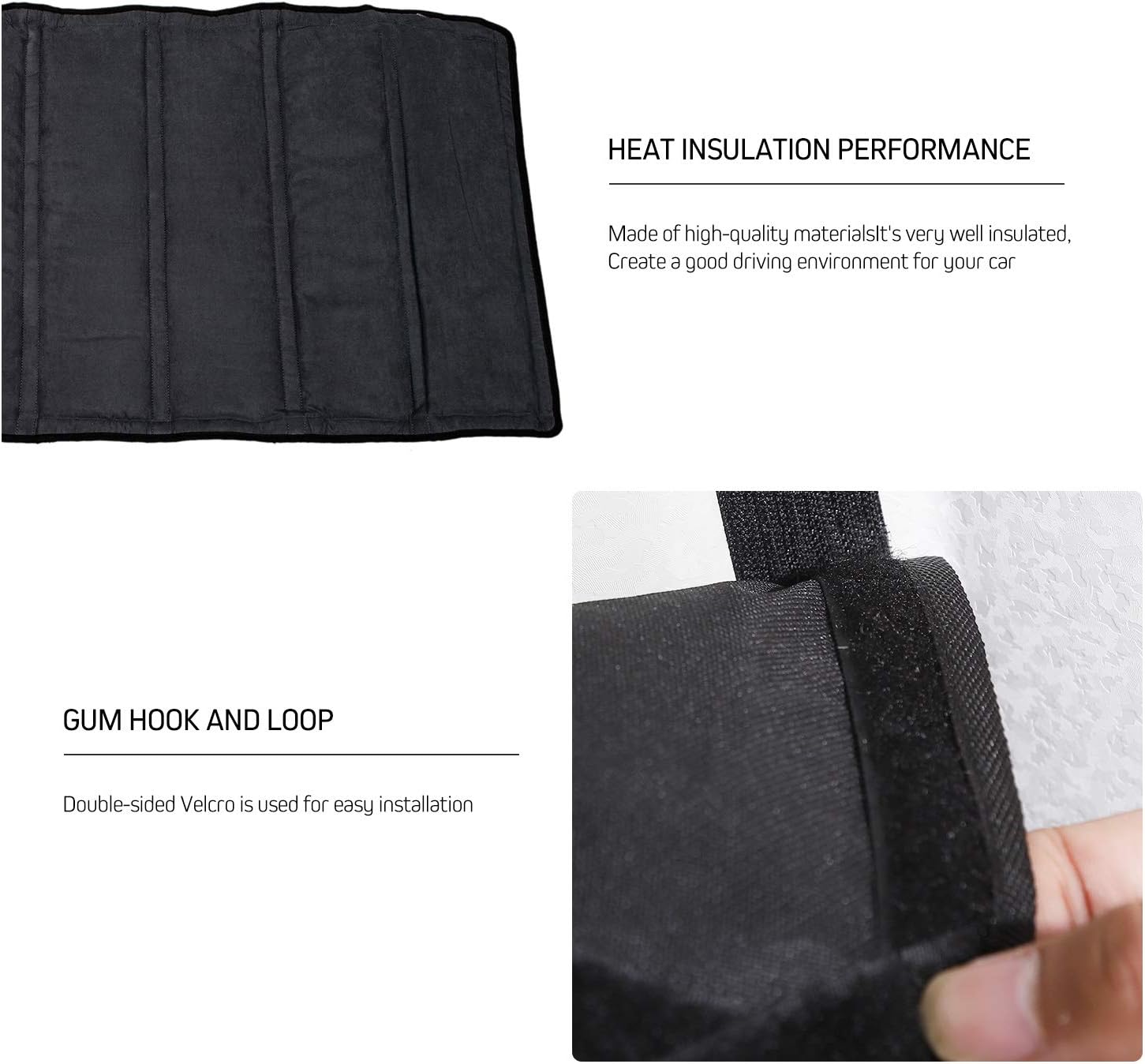 Jeep Wrangler JK 4 Door Heat Insulation Cotton Kit E188624