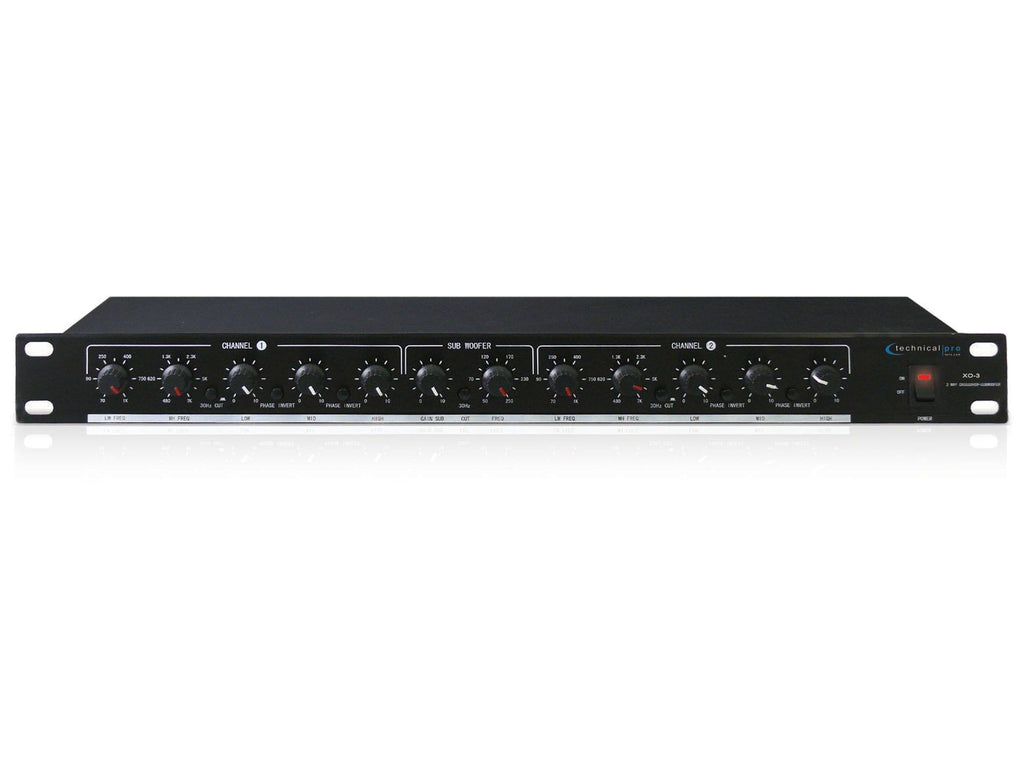 3 Way Crossover with Subwoofer Output J4594