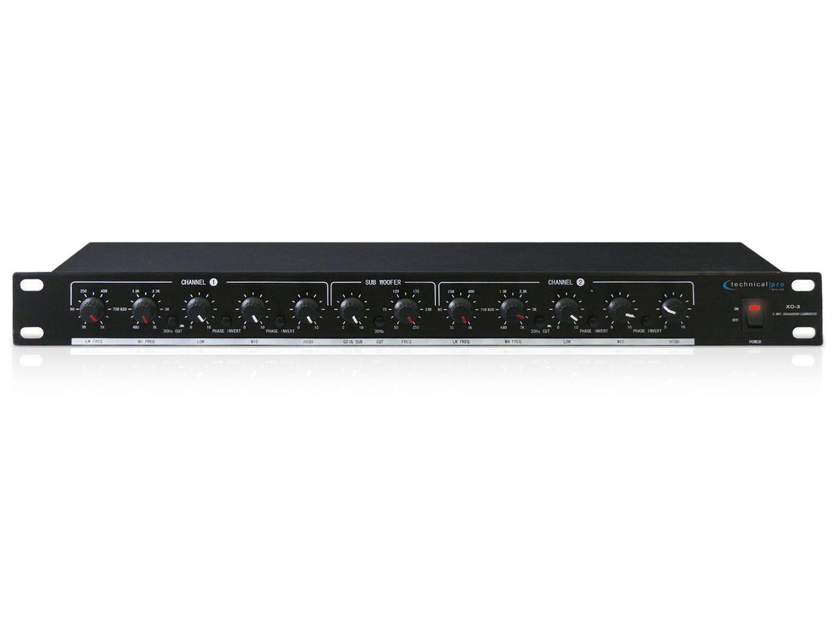 3 Way Crossover with Subwoofer Output J4594