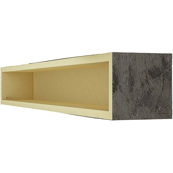 Pecky Cypress Faux Wood Fireplace Mantel Q70959