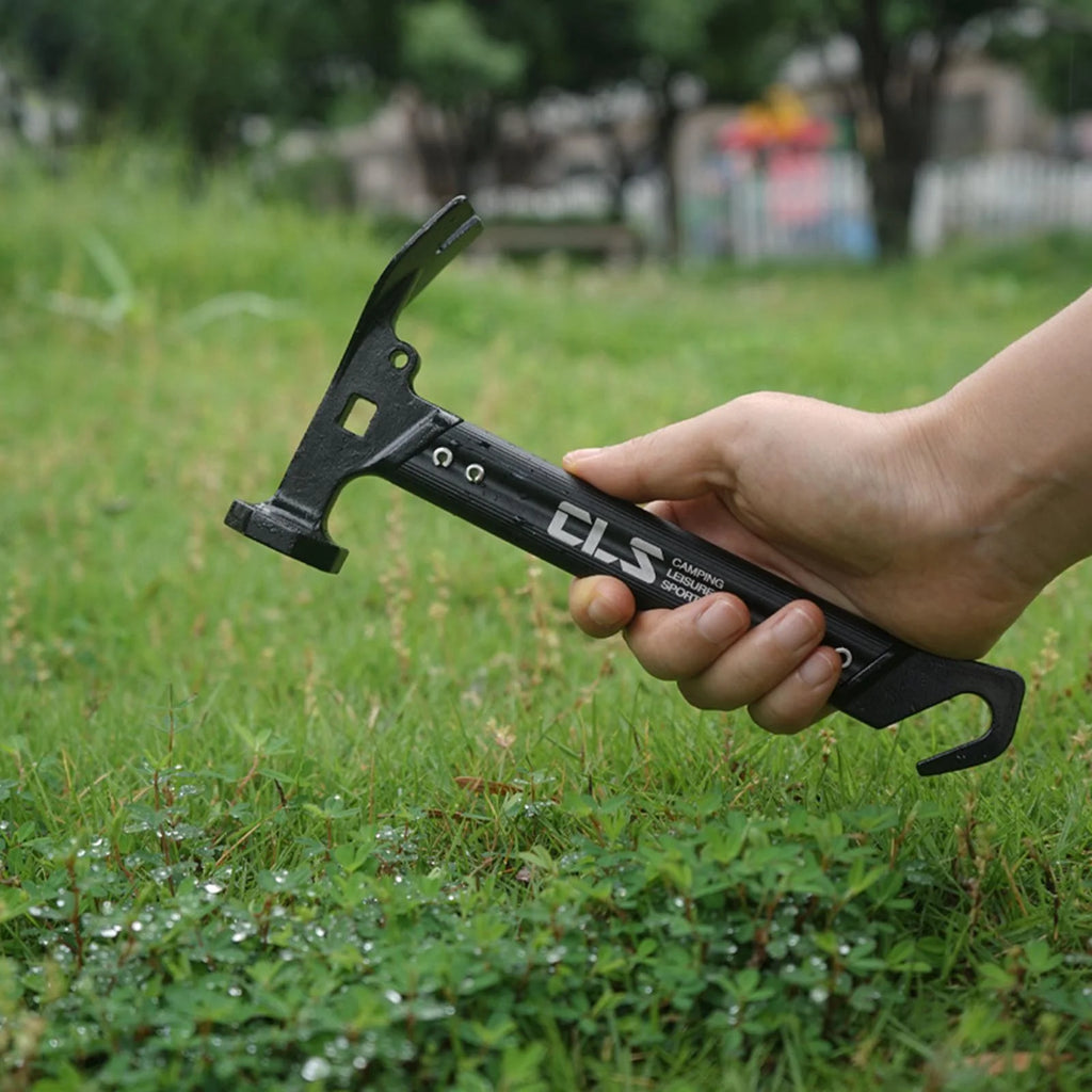 Aluminum Camping Hammer Tool with Hook N651