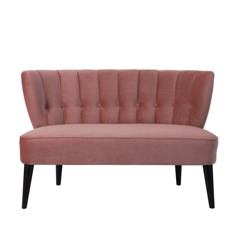 Tufted Channel Back Settee V651