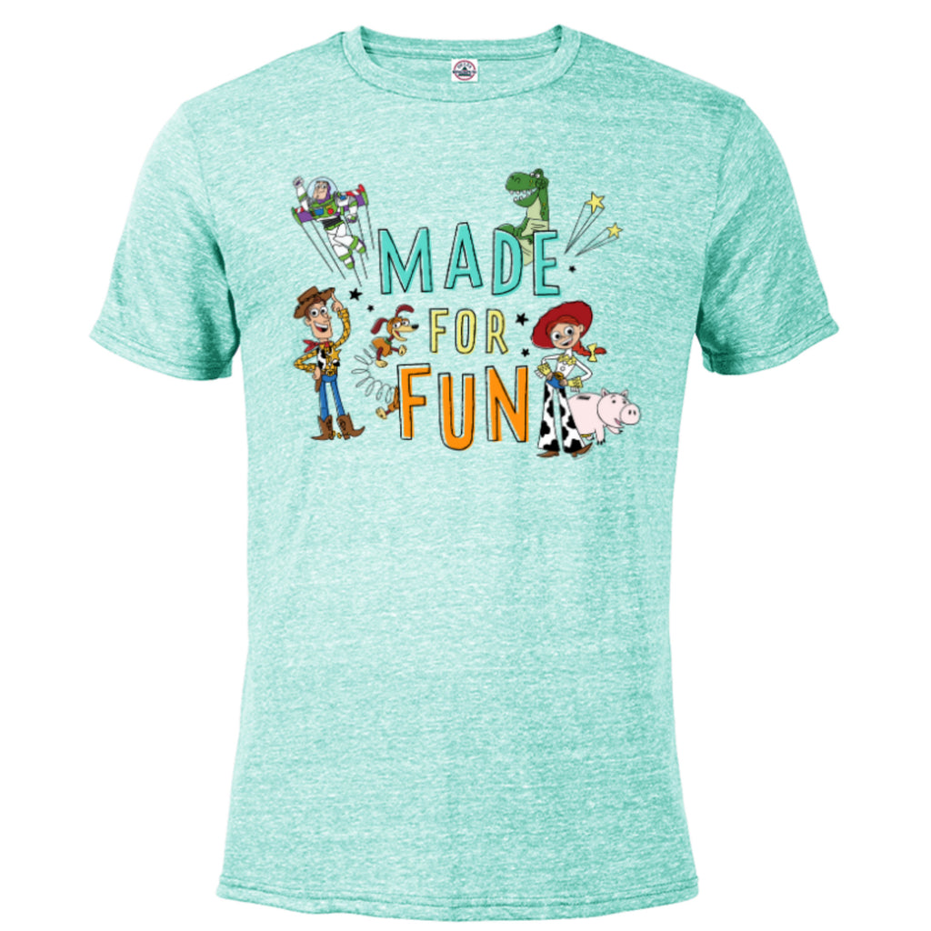 Celadon Snow Heather Short Sleeve Blended T-Shirt Z694619