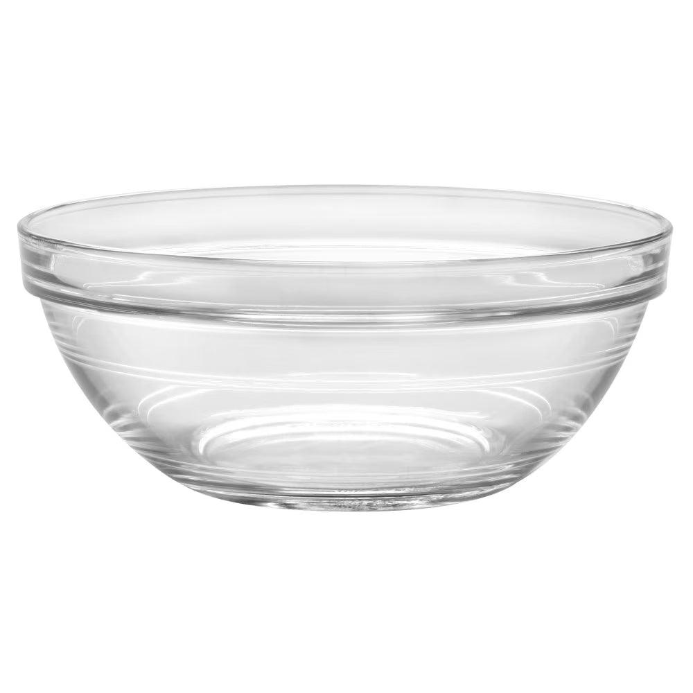 Clear Stackable Bowl 17 cm 6.5 inches, Set Of 6 H7046