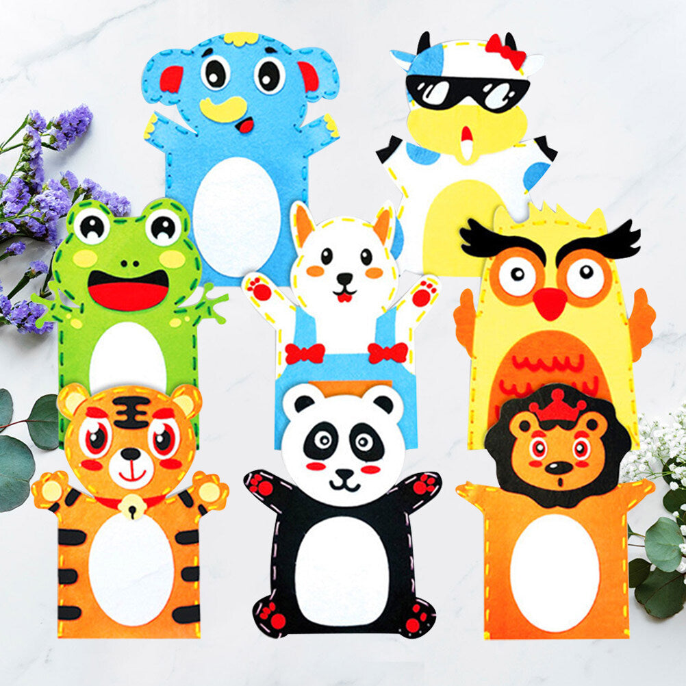 8PCS DIY Doll Making Kit Fabric Weaving Educational Toys O20810