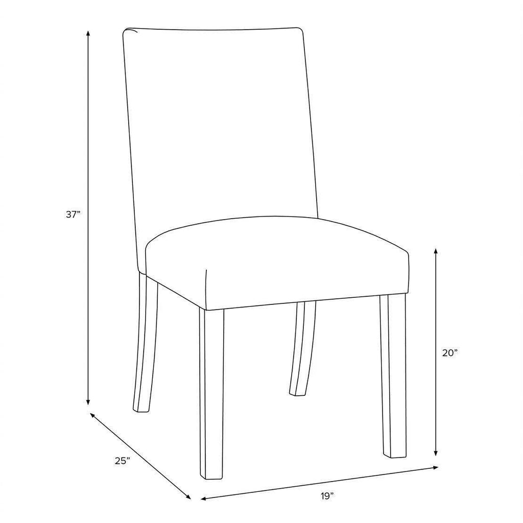 Faded Red Parsons Dining Chair L85055