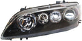 2006 2008 Mazda 6 Headlight Assembly Driver Side Black Housing M429