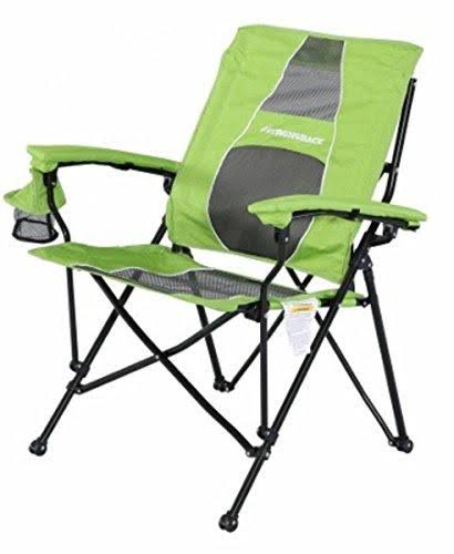 Camo Folding Camping Chair with Lumbar Support I8466