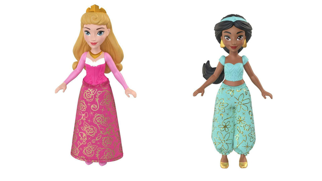Disney Princess 3.5-inch Small Doll - Aurora & Jasmine V198519