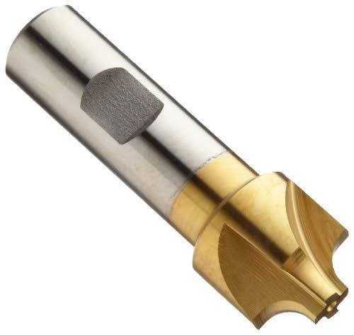 3/8x22 Radius 4 Flute High Speed Steel Corner Rounding End Mill C382442