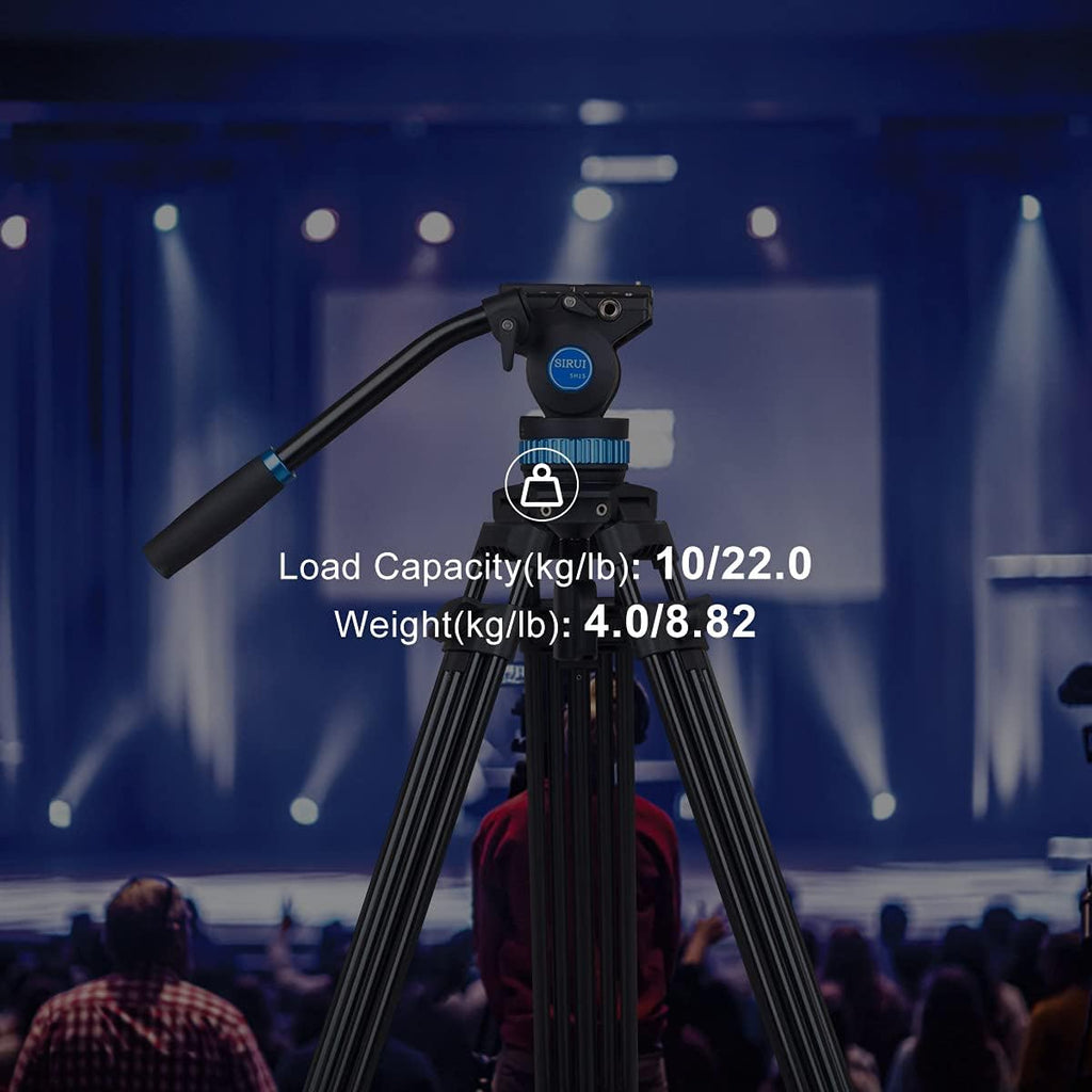 Heavy Duty Video Tripod with Fluid Head I34246