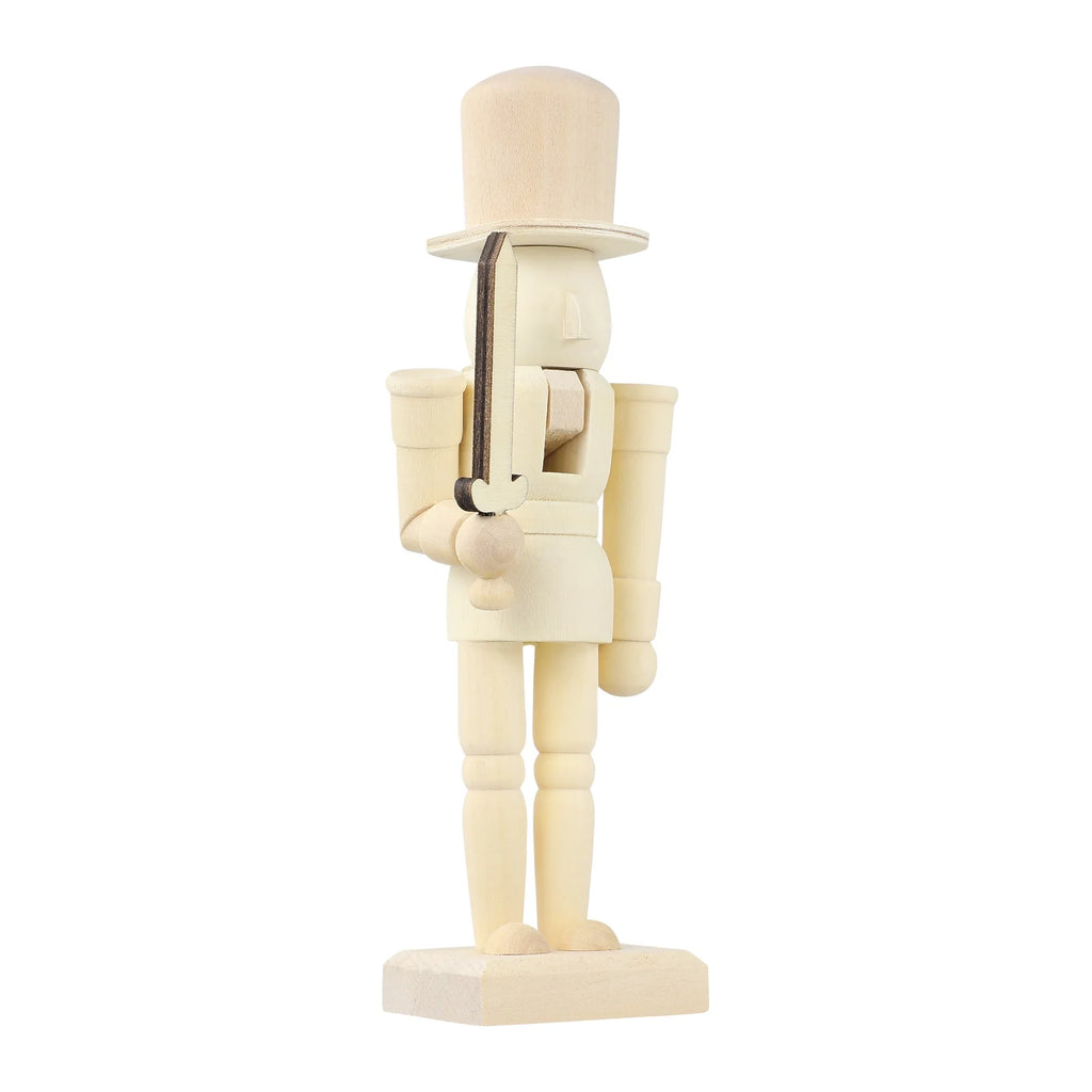Unfinished Wooden Nutcracker Doll P9501