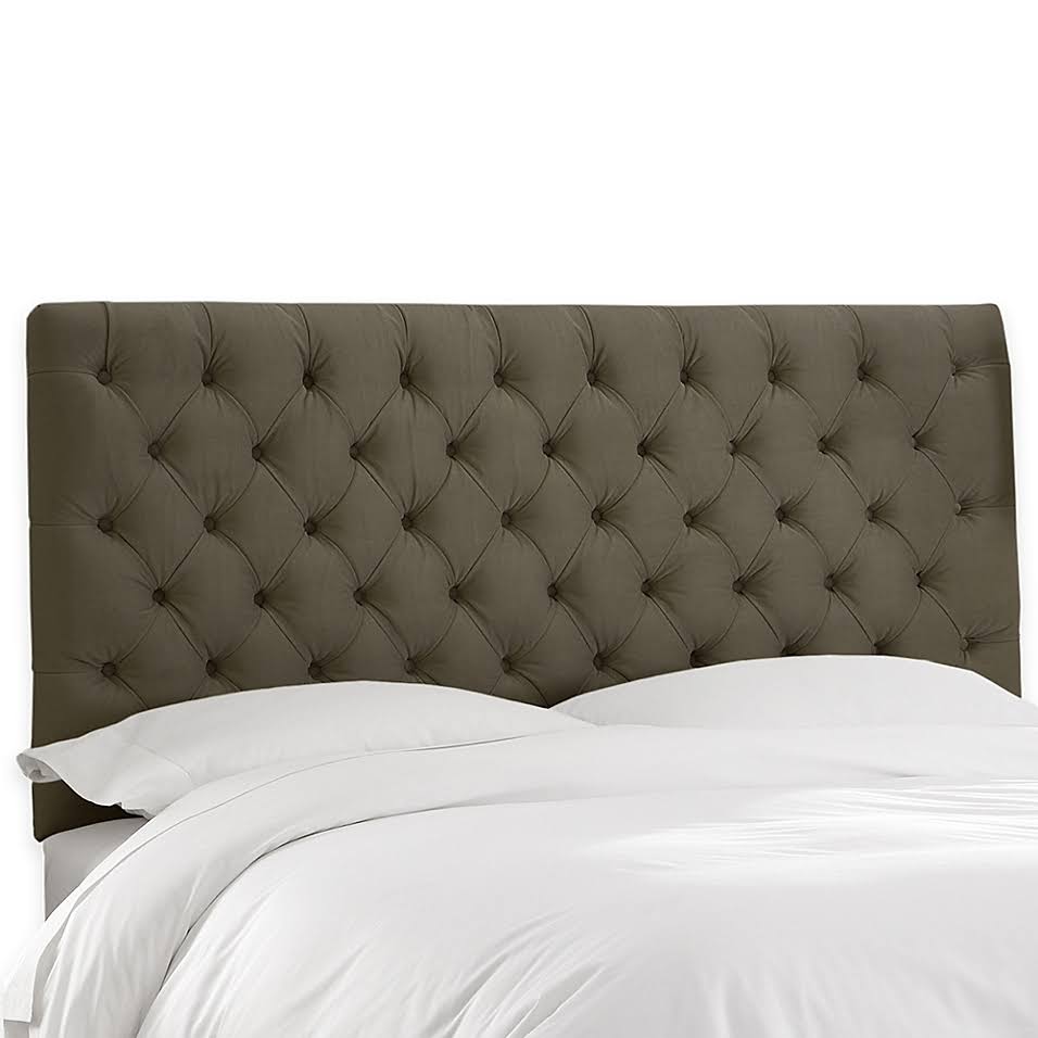 Full Headboard in Velvet Pewter C901225
