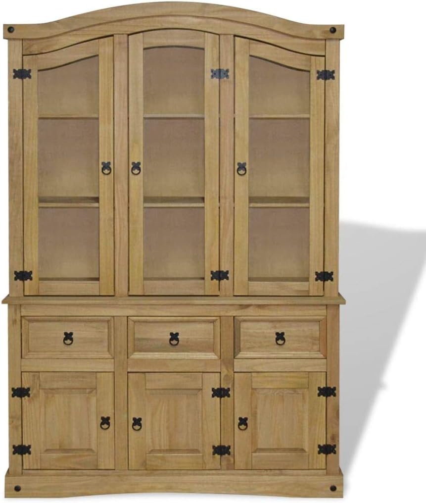 Mid Century Wood Buffet Server Sideboard Cabinet P76775