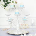 12 Piece Metal White Cupcake Stand D455