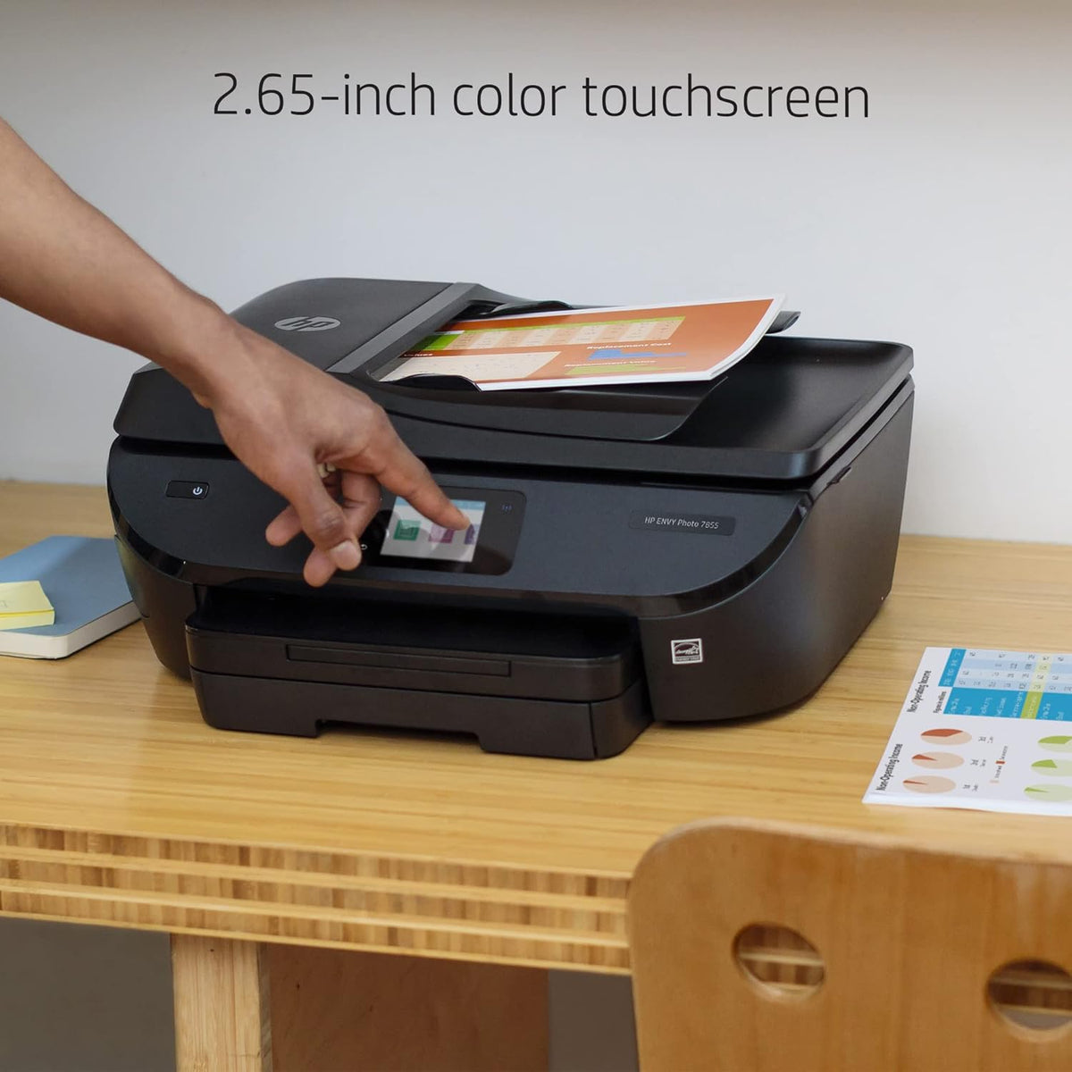 Wireless All-In-One Color Inkjet Photo Printer with Touchscreen N812