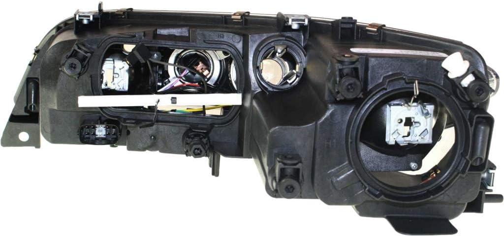 2006 2008 Mazda 6 Headlight Assembly Driver Side Black Housing M429