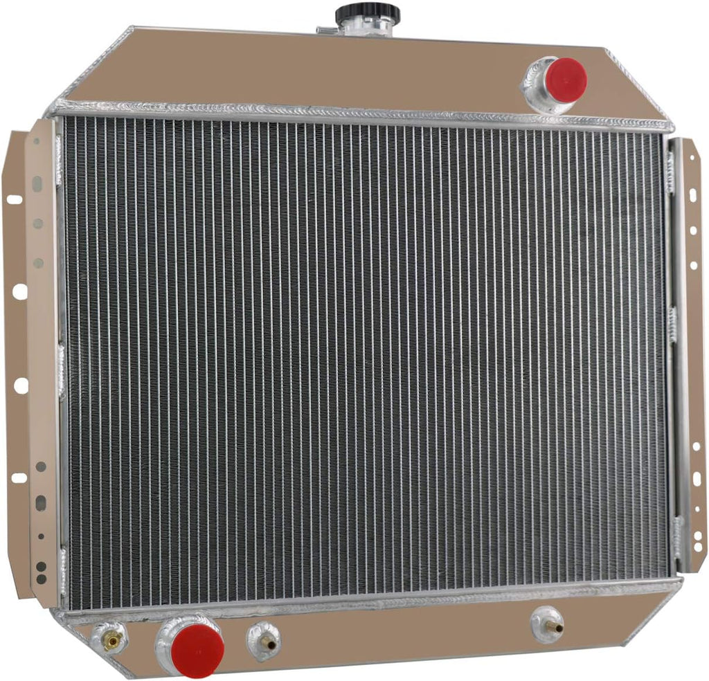 4 Row Core Aluminum Radiator for Ford Bronco Pickup Truck V8 R90257