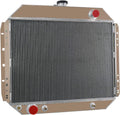 4 Row Core Aluminum Radiator for Ford Bronco Pickup Truck V8 R90257