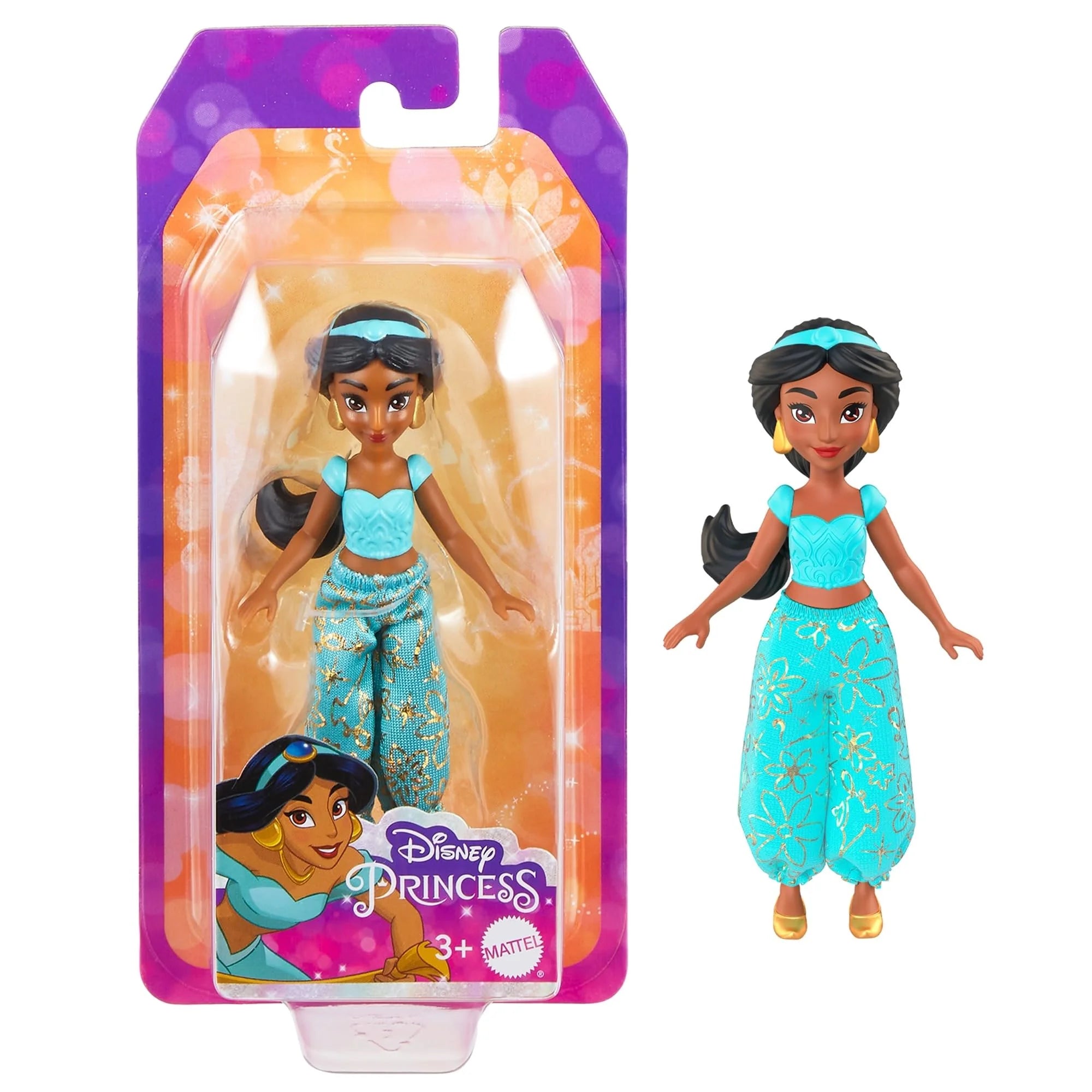 Disney Princess 3.5-inch Small Doll - Aurora & Jasmine V198519