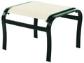 Sling Cast Aluminum Patio Ottoman P23783