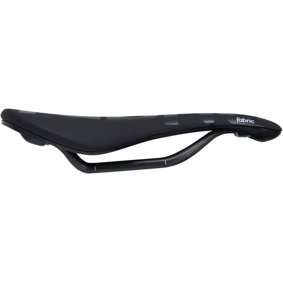 Black Fabric Scoop Saddle 142 mm S3841