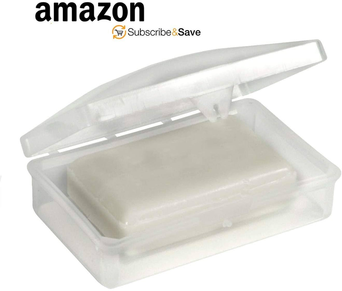 Translucent Plastic Soap Case Holders, 100 Pack Q21499