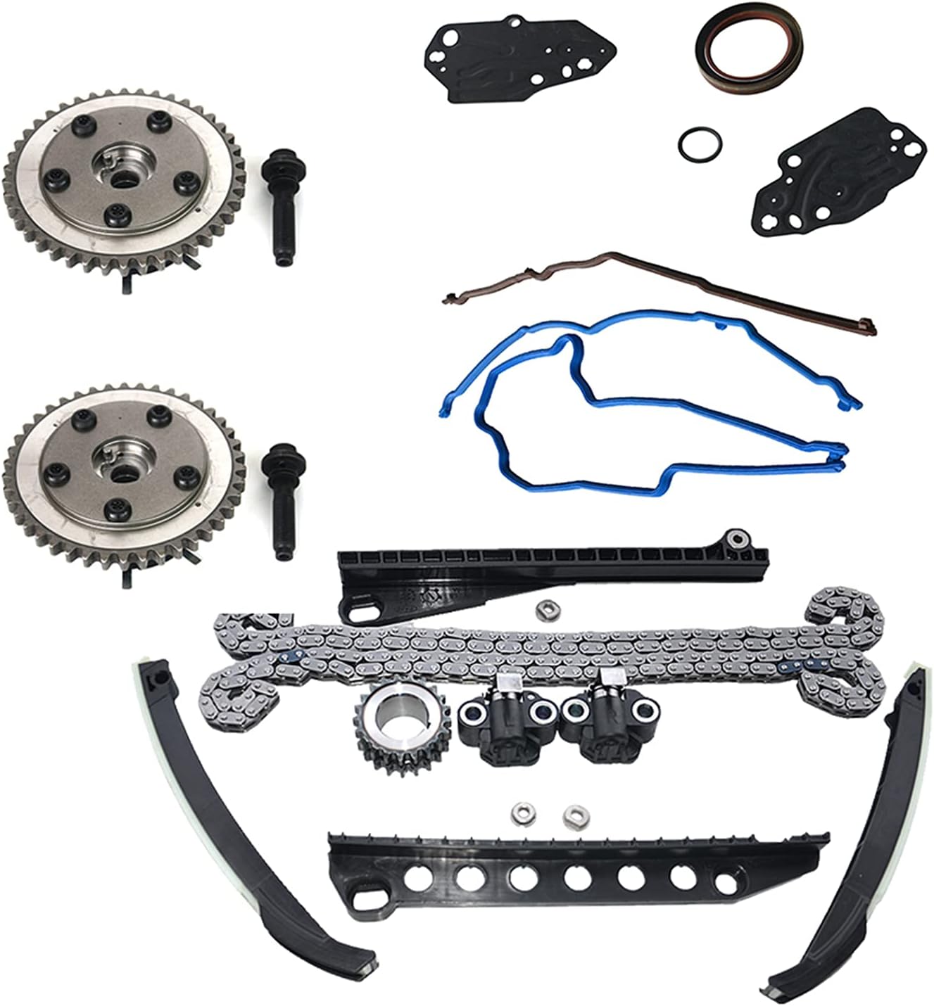 Variable Camshaft Timing Chain Kit with Guide, Tensioner, Phaser M846150