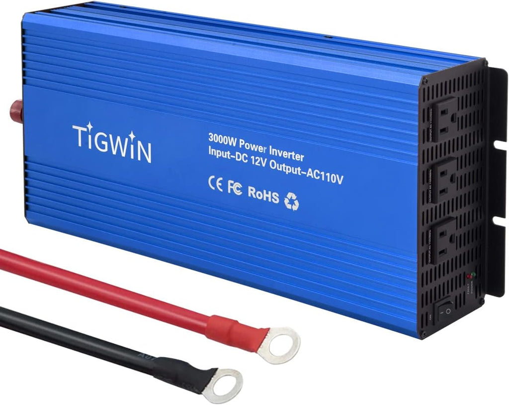 3000W Modified Sine Wave Power Inverter DC 12V to AC 110V B126177