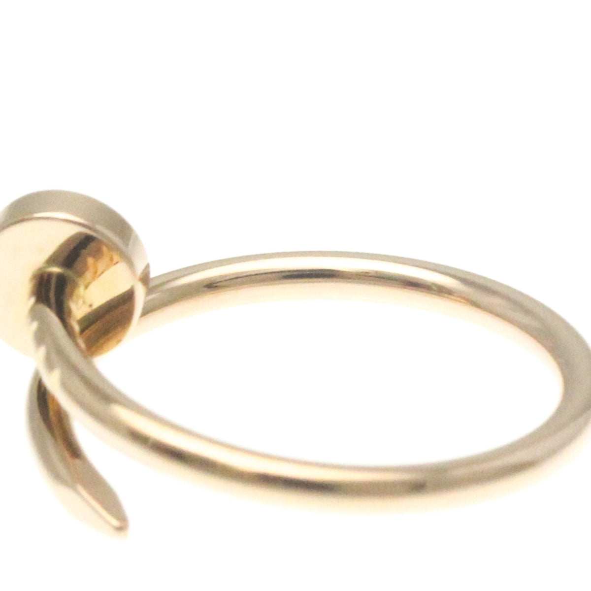 Pink Gold Band Ring U736