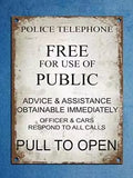 Metal Tin Sign 8X12 INCH H902