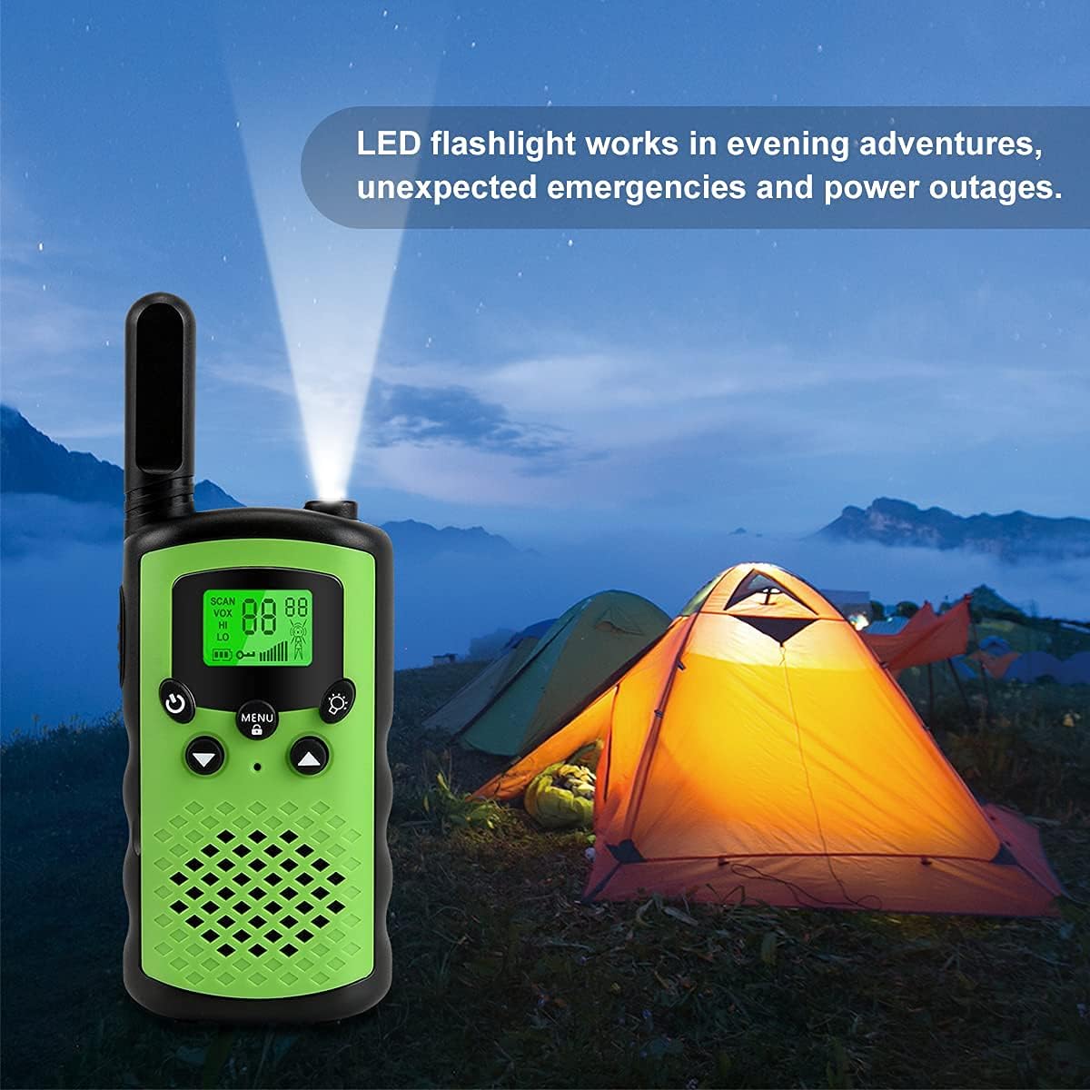 4 Pack+2Pack Wireless Intercom & Walkie Talkie for Kids X4229