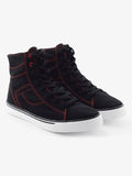 Black / Red Canvas High Tops J9997