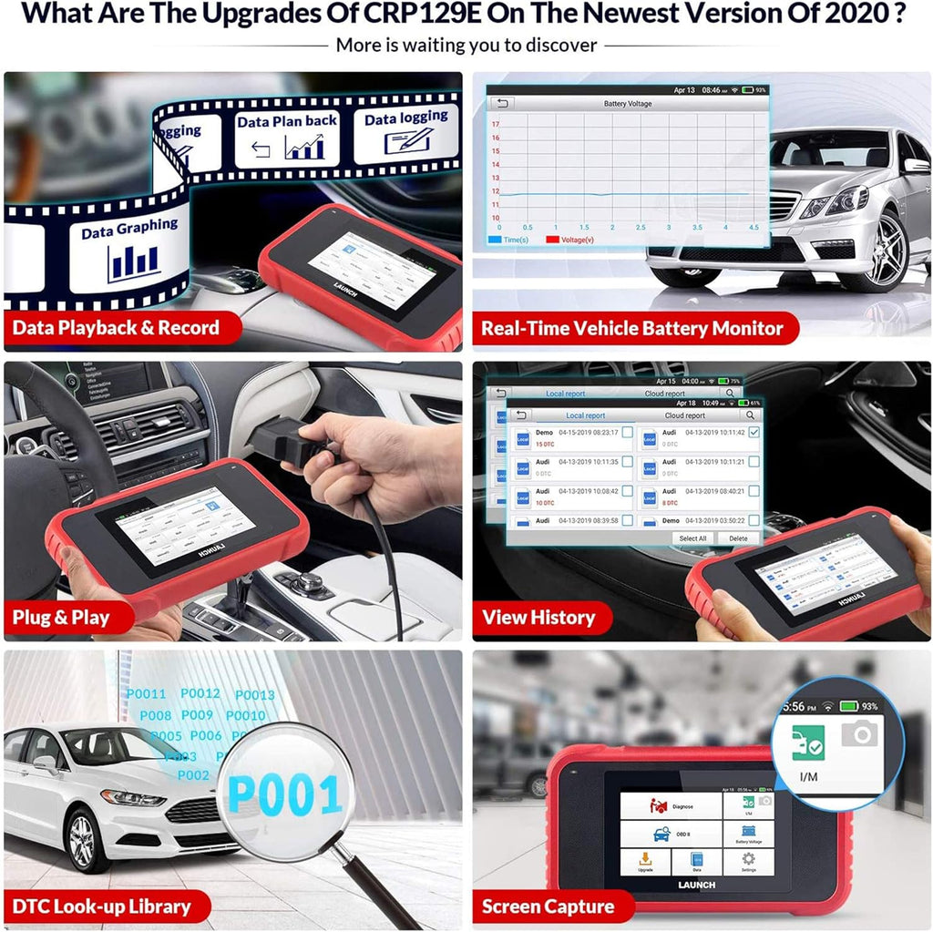 OBD2 Scanner Code Reader Car Diagnostic Tool X954