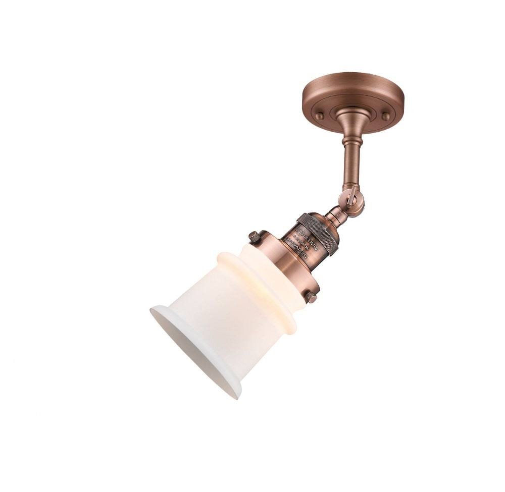 Black Semi Flush Mount Light M6660