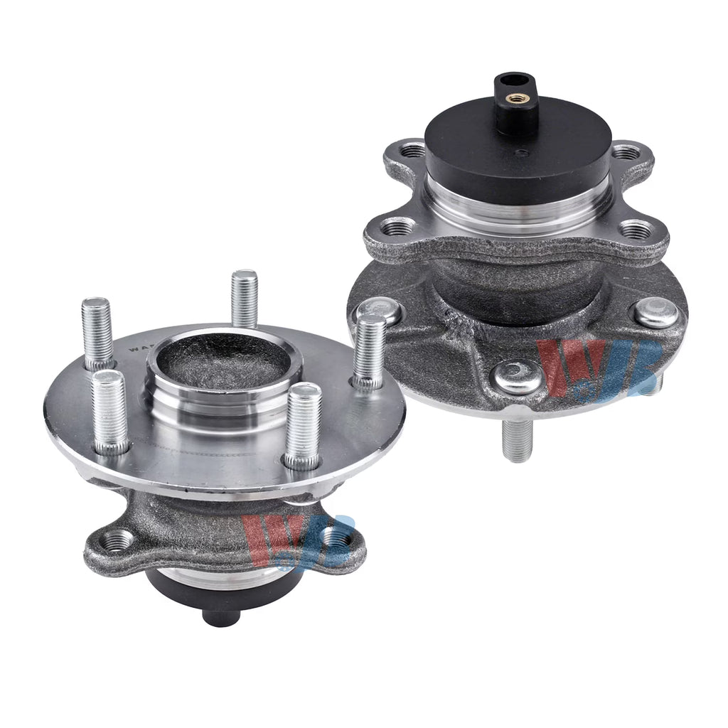 Pair Rear Wheel Hub & Bearings Assembly for 2008-2013 Suzuki SX4 4-Door 2.0L FWD R50146