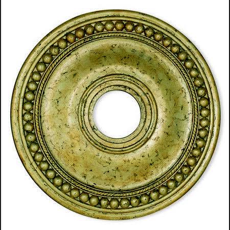 Winter Gold Ceiling Medallion E875510