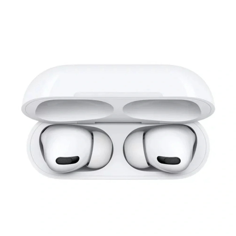 White Wireless Earbuds with Charging Case D62736