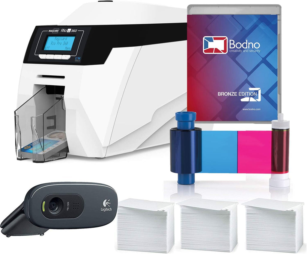 Dual Sided ID Card Printer with ID Software K791461