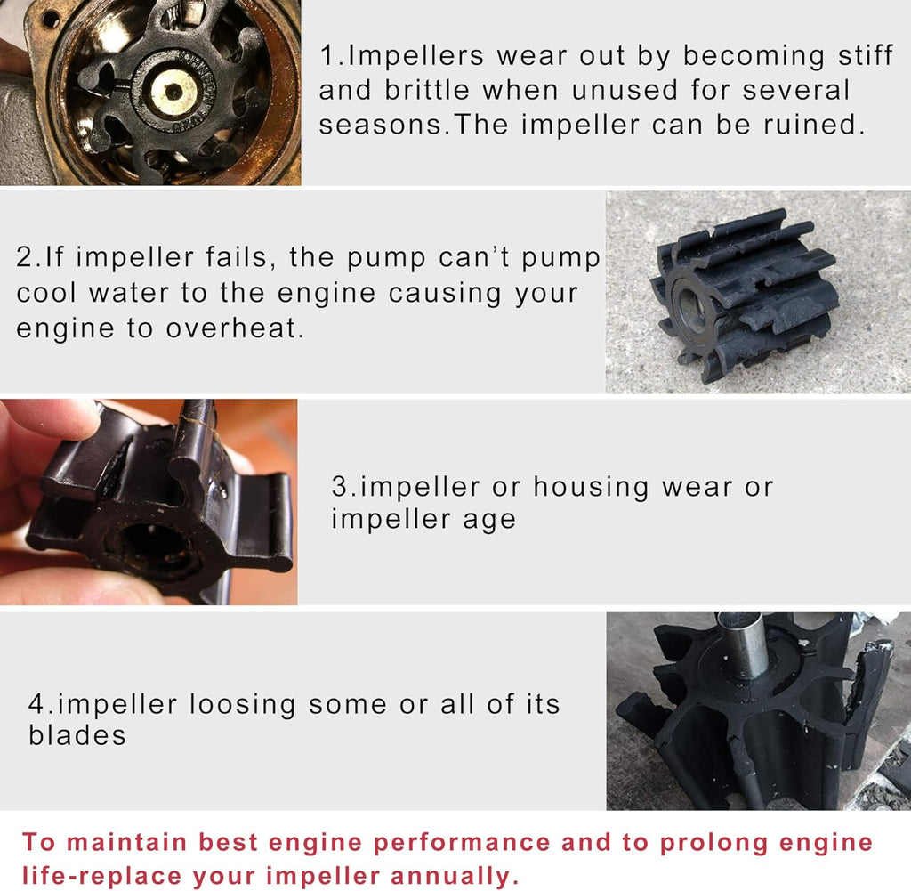 Water Pump Repair Kit with Housing Pack of 2 C991