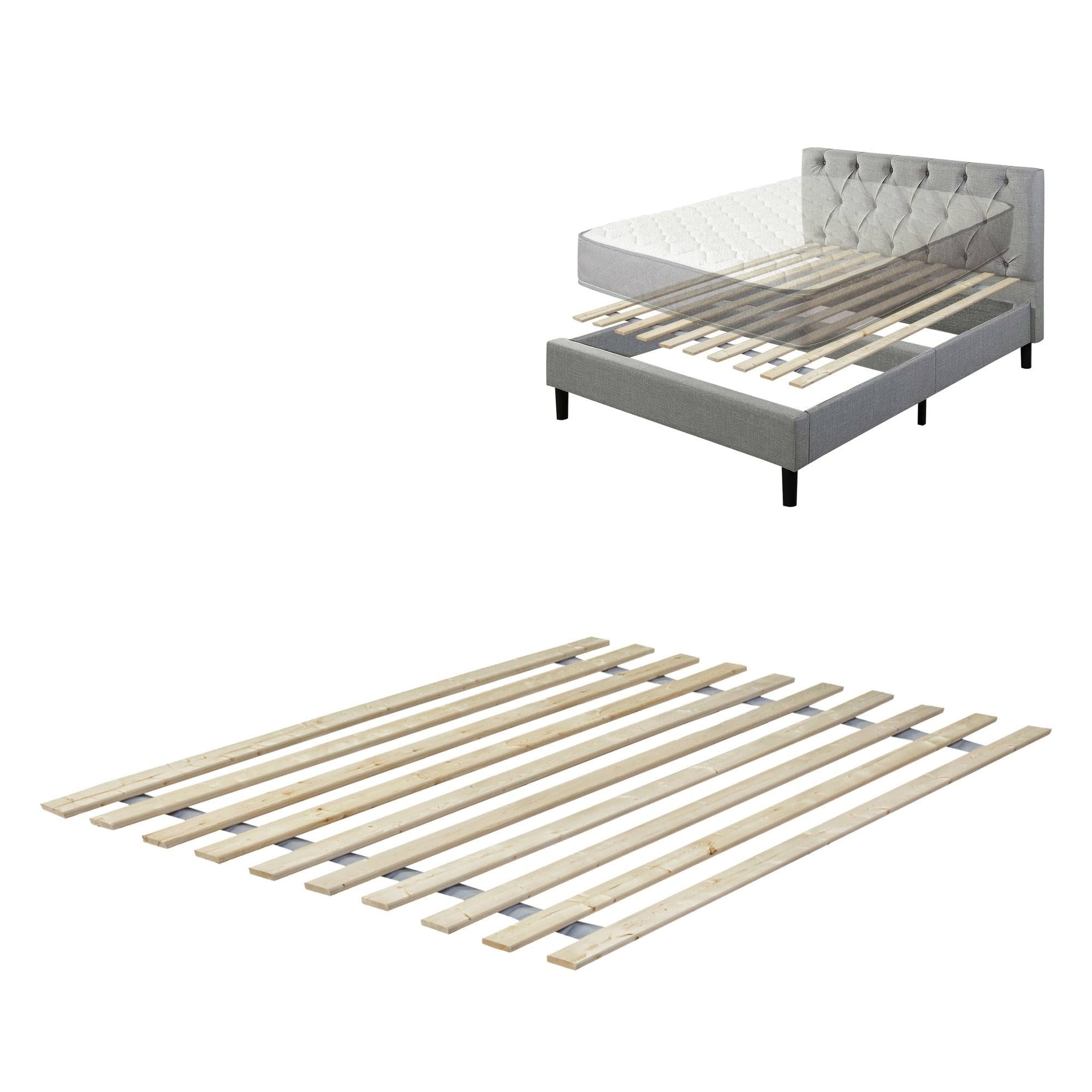 Twin XL Heavy Duty Wooden Mattress Support Bed Slats F741